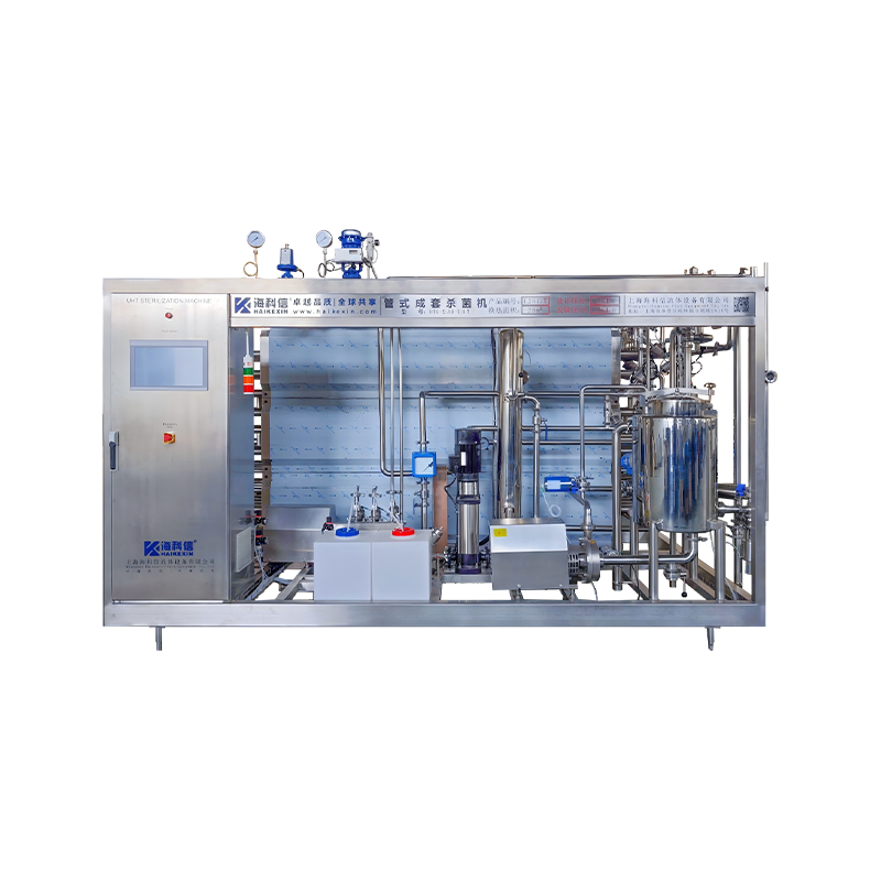 Sterilizer Uathoibríoch UHT (Ultra-Teocht Ard).