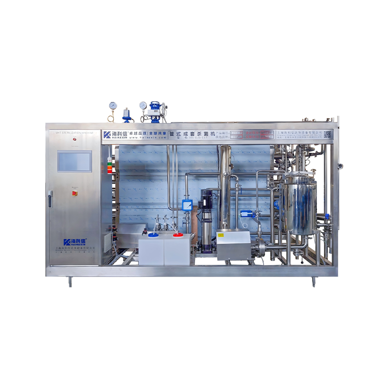 Sterilizer Uathoibríoch UHT (Ultra-Teocht Ard).