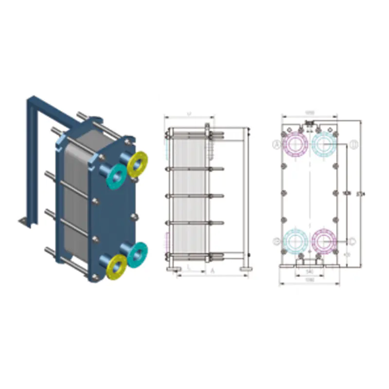 Pláta Pasteurizer Sciorta Críochnaithe